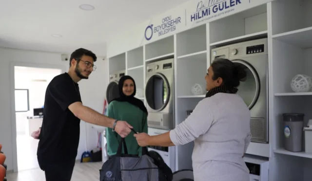 Ordu’da Gençlere Çamaşır Kolaylığı Sağlanıyor Ordu’da Gençlere Çamaşır Kolaylığı Sağlanıyor