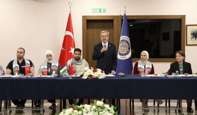 Ankara Üniversitesi’nden Filistinli Öğrencilere Destek Ziyareti