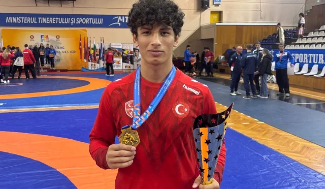 Mahmut Yayla Balkan Şampiyonu oldu