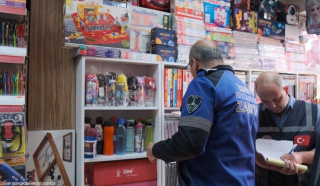 Büyükşehir’den Kantin ve Kırtasiyelere Hijyen ve Fiyat Denetimi