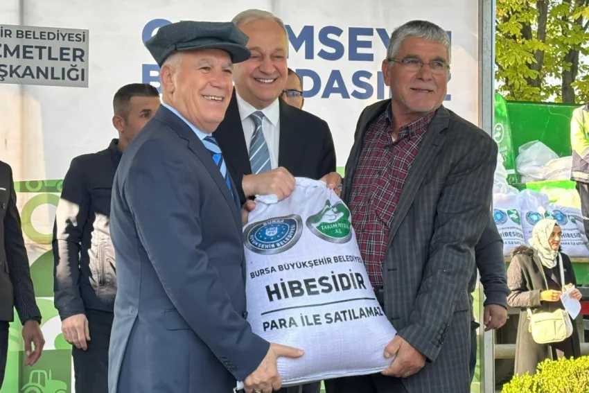 Bursa’da Çiftçilere Destek Hamlesi