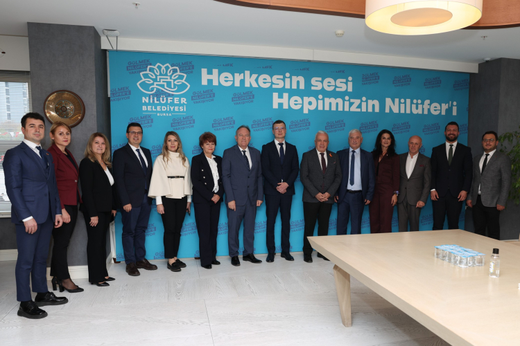 Bursa Nilüfer, Bulgar Heyetini Konuk Etti Bursa Nilüfer, Bulgar Heyetini Konuk Etti