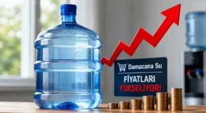 Damacana su fiyatları yükselmeye devam ediyor